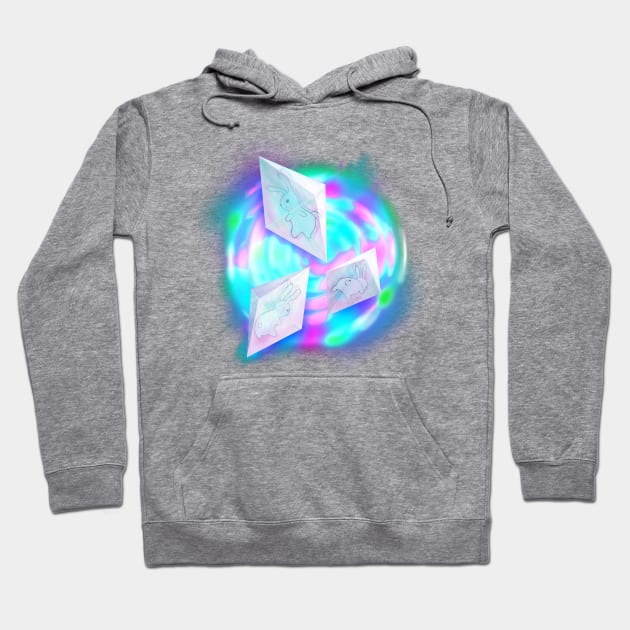 Space bunnies Hoodie by Red Fox